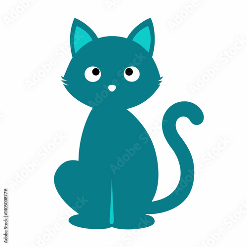 black cat cartoon, black cat vector, icon vector illustration, cat silhouette of a cat isolated on a white background, eps, png, vector