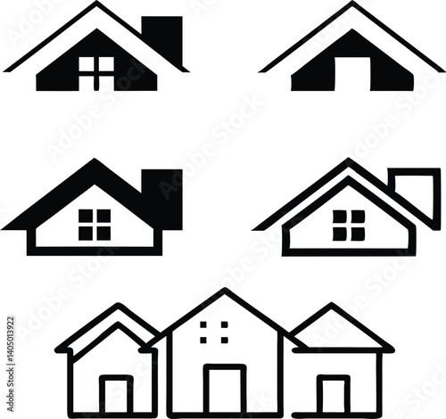 Variety of House Icons