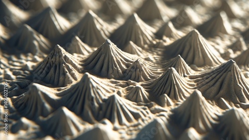 Extreme Closeup of an Embossed Plastic Surface Texture Background