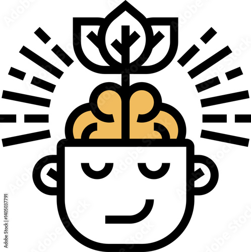 philosophy Illustration on a white background 