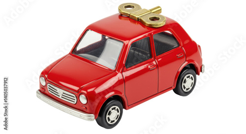 Isolated Toy Car