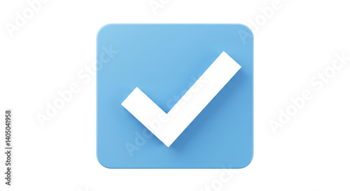 Isolated Check Mark Icon