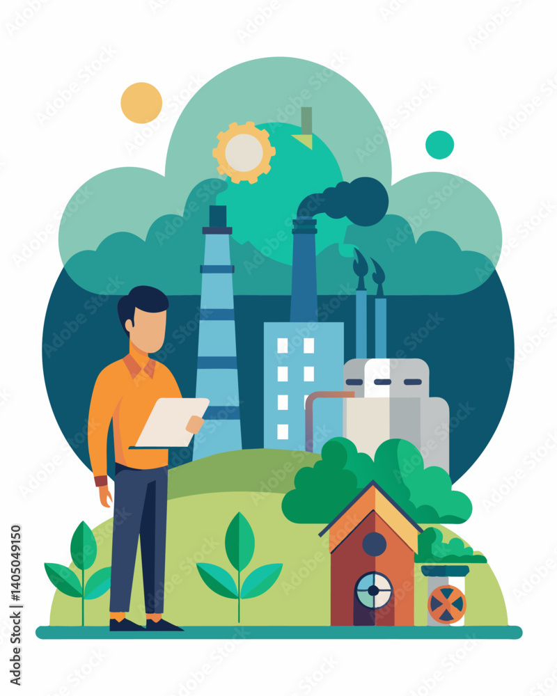 In order to address concerns from community members an environmental impact assessment was conducted on a proposed chemical plant looking at potential risks to public health and. Vector illustration