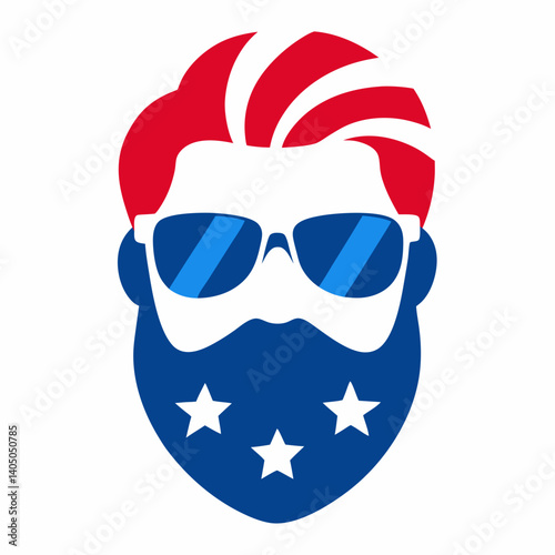 Labor Day Celebration Images Patriotic Worker Themed Stock Art