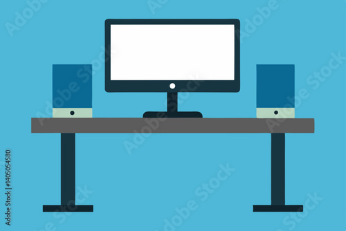 lcd monitor with blank screen