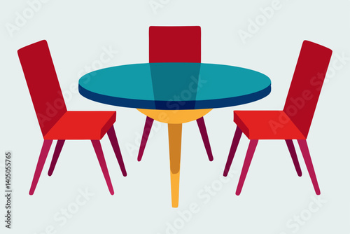 table with chairs