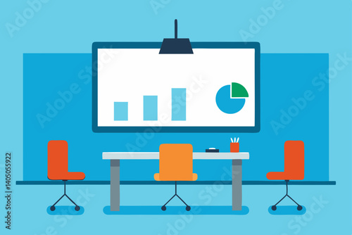 flat icon with shadow vector illustration