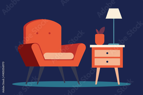 chairs and table in cafe