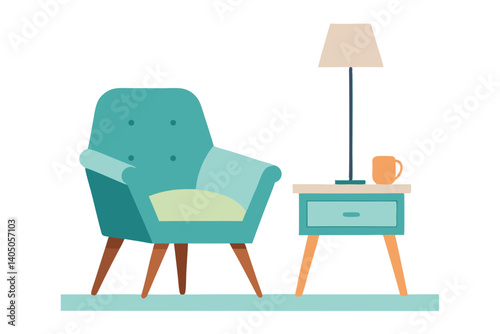 armchair and chair