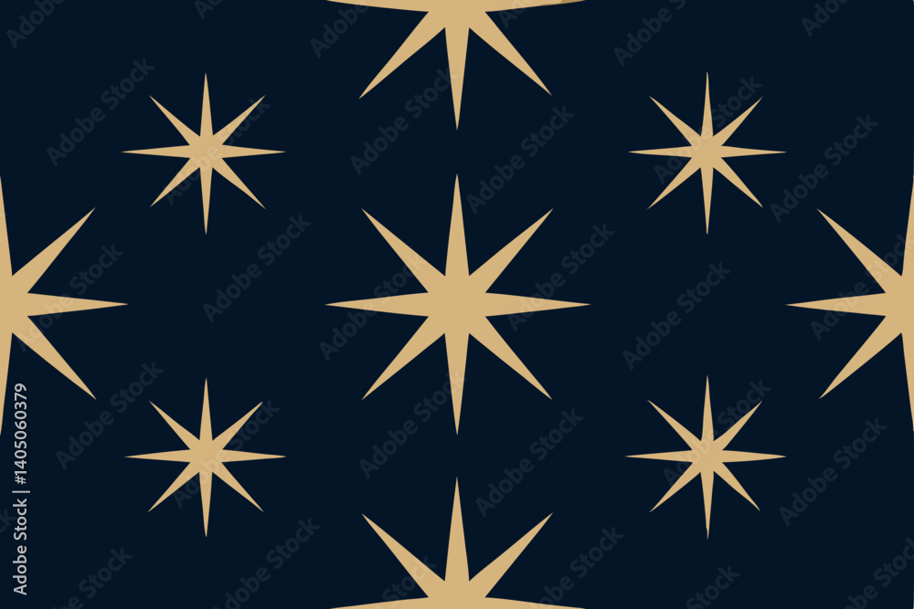 golden stars on black pattern golden stars on black pattern