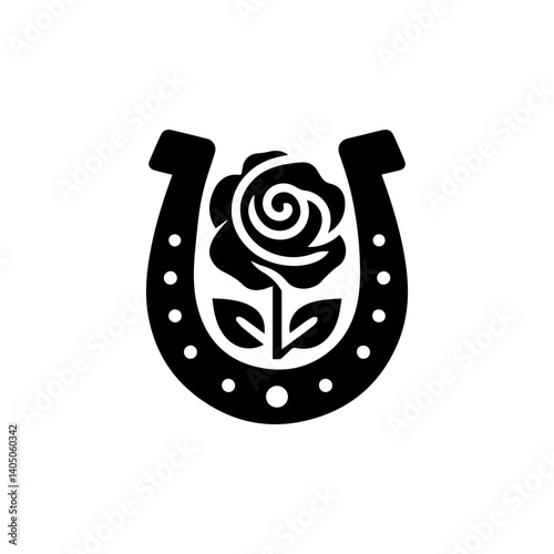 Kentucky Derby Horse Racing logo icon