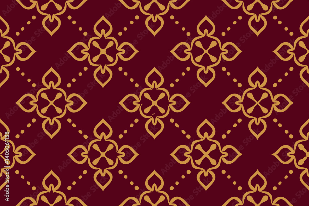 seamless pattern with floral elements