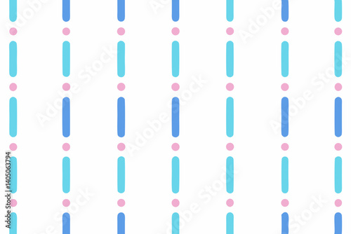 colorful paper clips pattern