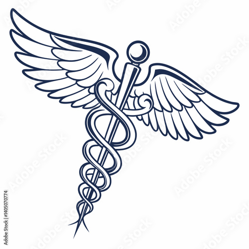 caduceus medical symbol