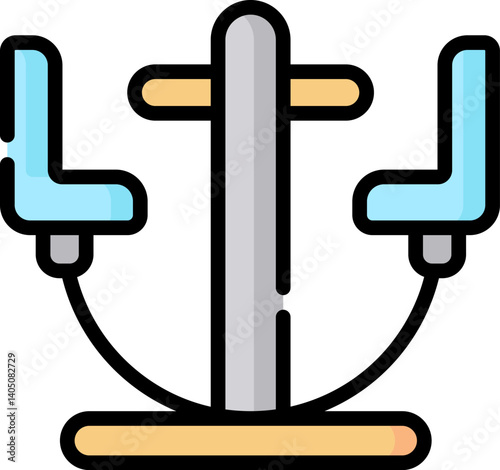 spinner Illustration on a white background     
