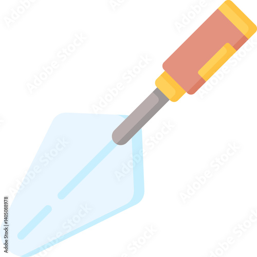 trowel Illustration on a white background     