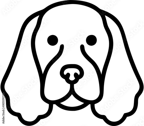 Adorable Cognac Blond Cocker Spaniel Puppy Headshot: Sweet, Gentle, Playful dog pet cute face white 