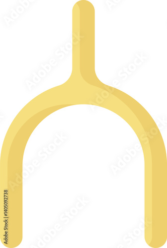 wishbone (2) Illustration on a white background     
