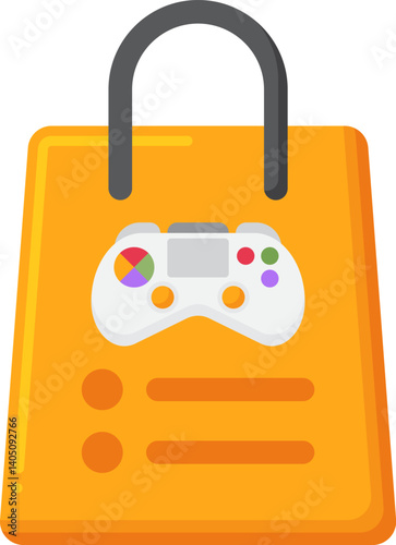wishlist Illustration on a white background    