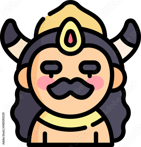 yama Illustration on a white background    