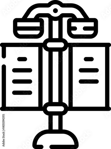 ads Illustration on a white background    
