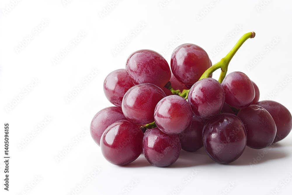Cluster of red grapes Cluster of red grapes