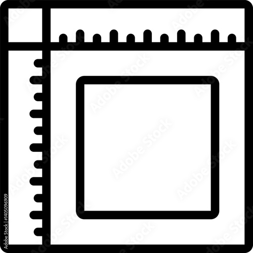 artboard Illustration on a white background  