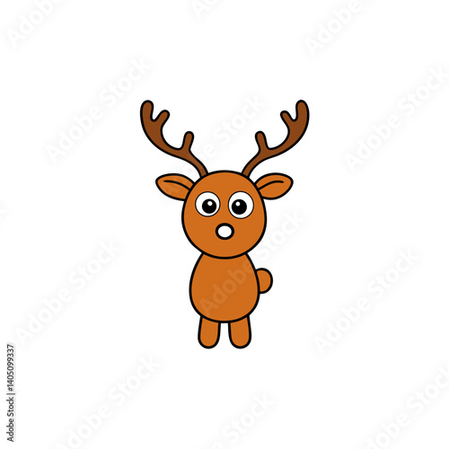 reindeer with red nose