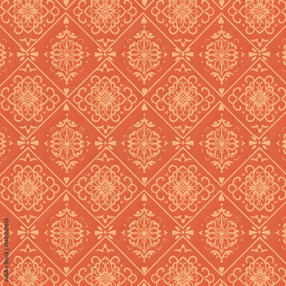 custom made wallpaper toronto digitalSeamless traditional fabric pattern with intricate timeless designs.
