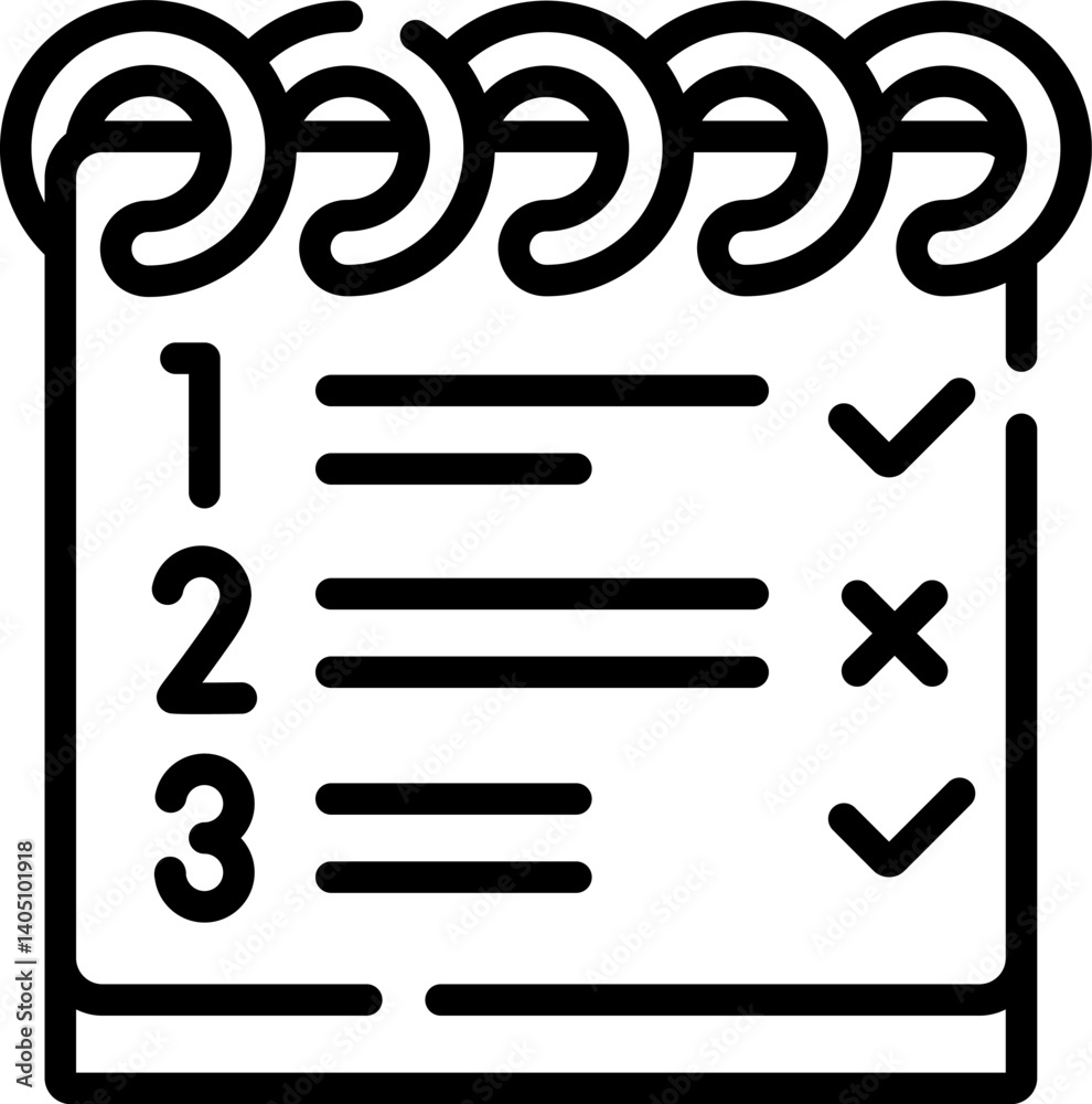 brief Illustration on a white background 