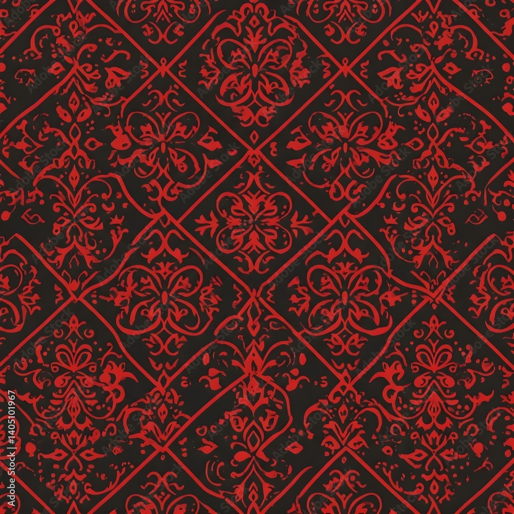 custom made wallpaper toronto digitalSeamless traditional fabric pattern with intricate timeless designs.