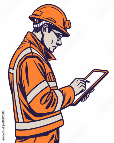 Construction Worker's Mighty Hands: Building a Brighter Future with Strength and Precision.         