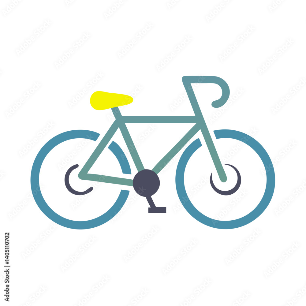 Bicycle Icon Representing Cycling and Eco-Friendly Transportation Bicycle Icon Representing Cycling and Eco-Friendly Transportation