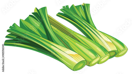 fresh green onion