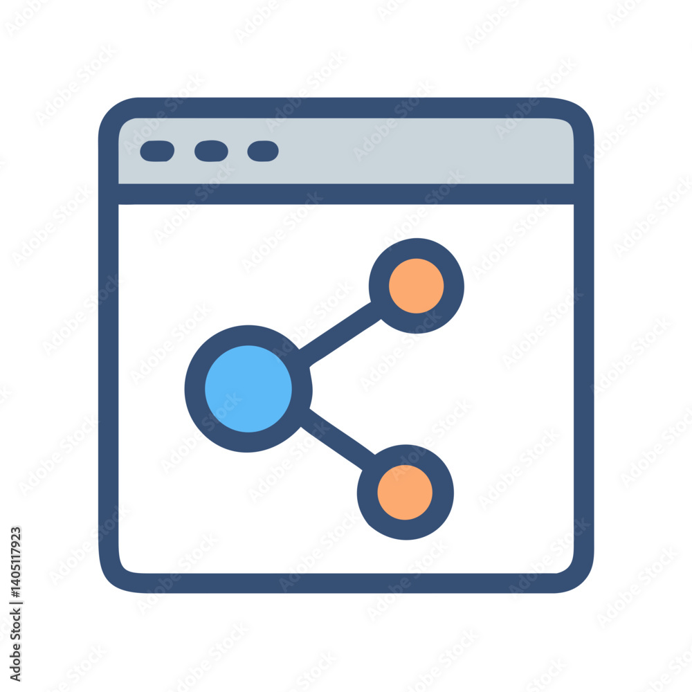 Share Icon Representing Content Distribution and Social Media Interaction Share Icon Representing Content Distribution and Social Media Interaction