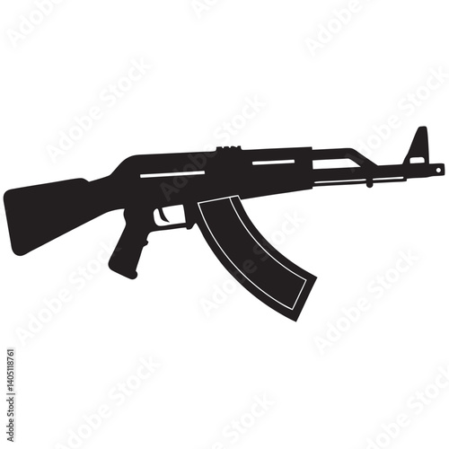 Kalashnikov aks74 assault rifle 