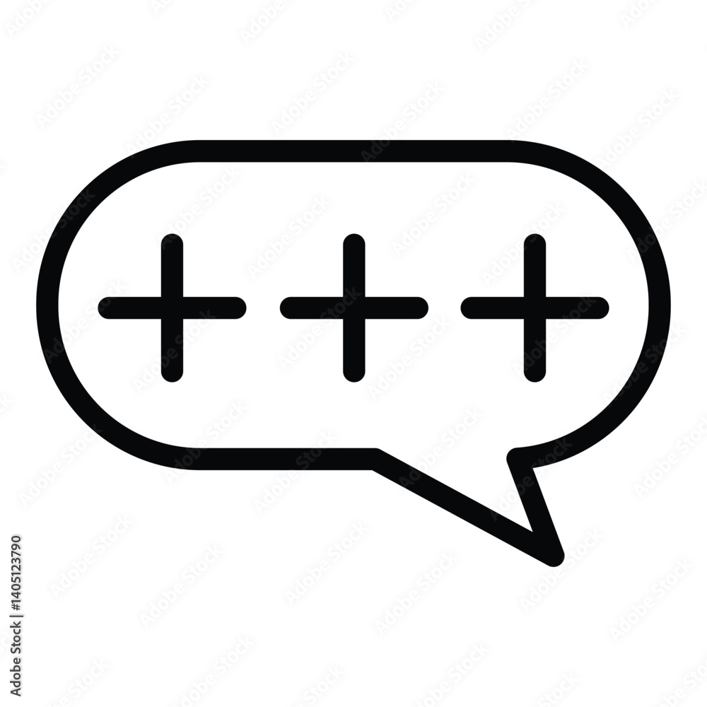 Fototapeta premium Speech bubble Speech bubble. Cloud speech bubble. Vector