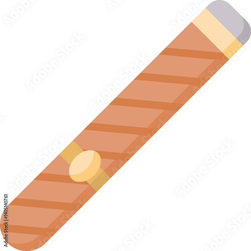 cigar Illustration on a white background     