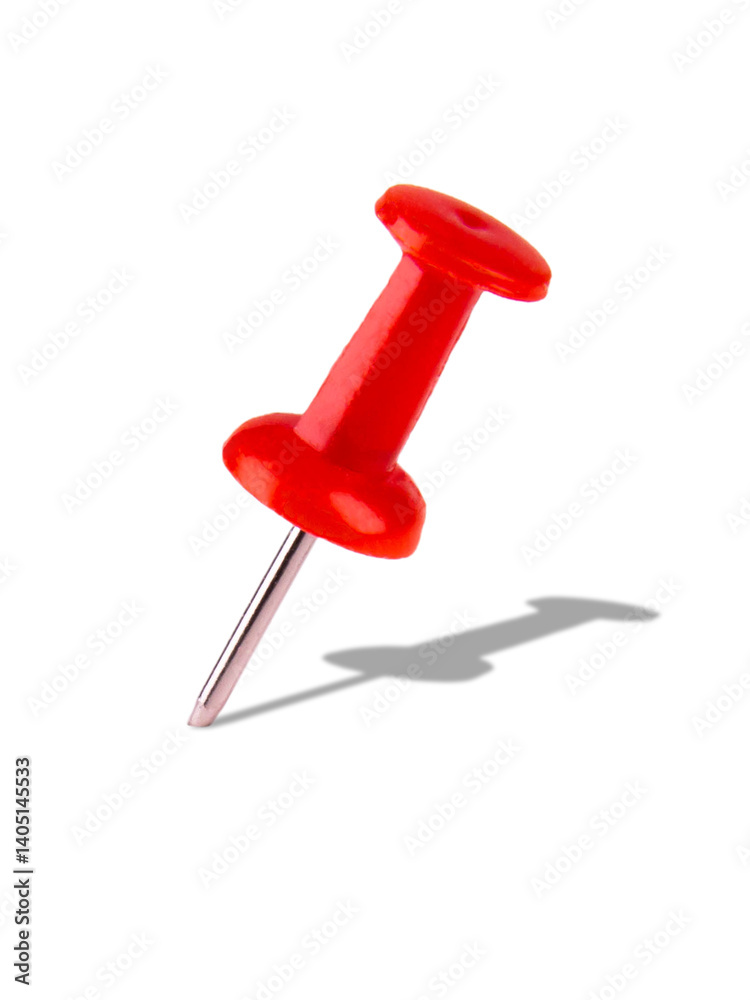 push pin isolated on white push pin isolated on white
