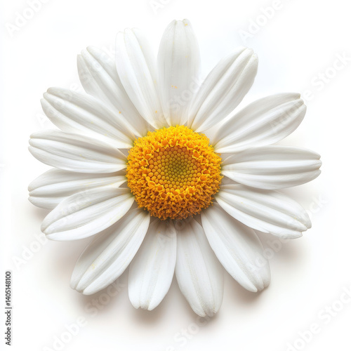 Fiori di camomilla flower isolated on white background.