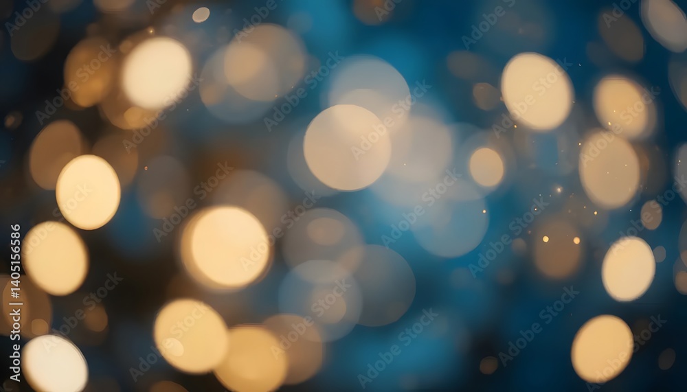 Fototapeta premium festive bokeh light background.joyfull