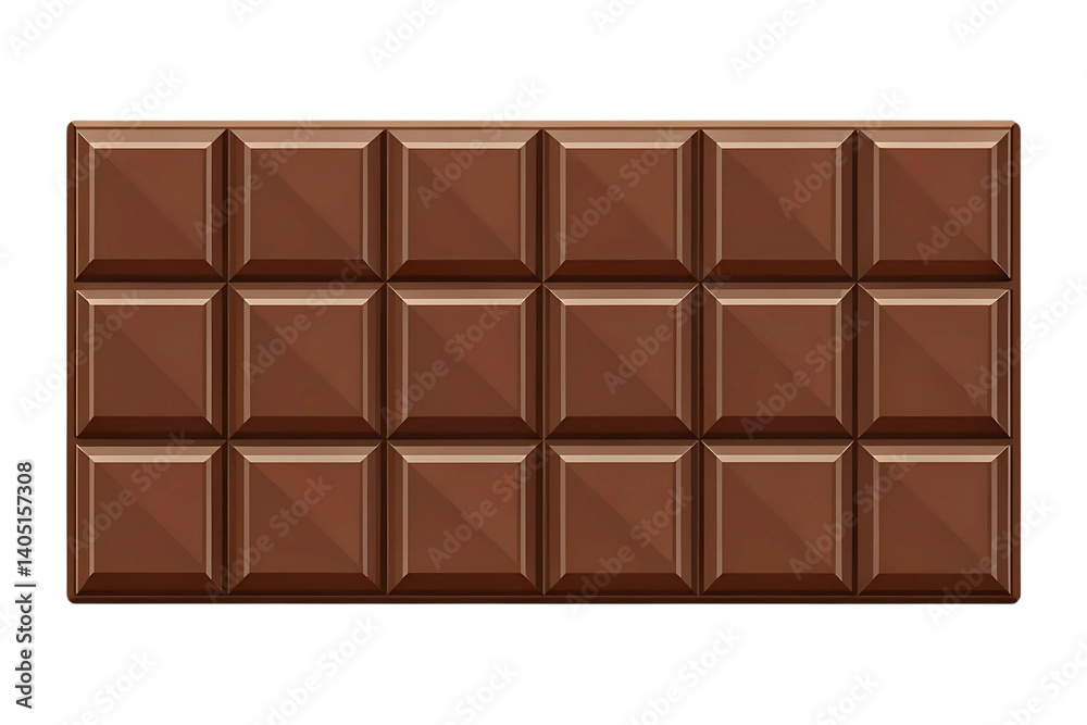 chocolate bar on white background chocolate bar on white background