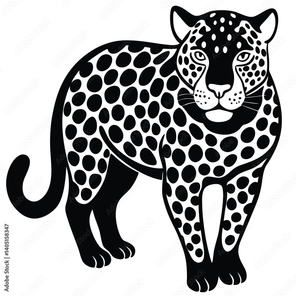 Fototapeta premium jagur vector