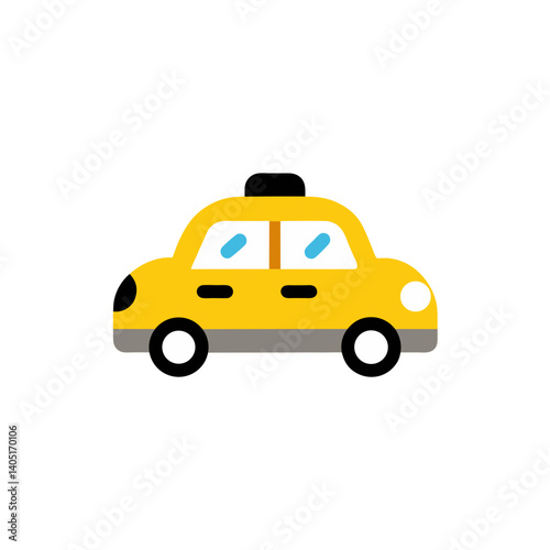 yellow taxi car