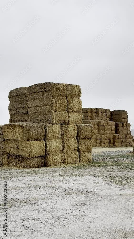 Haystack field sky. High quality photo Haystack field sky. High quality photo