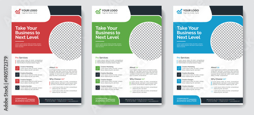 Corporate Business Flyer Template Design