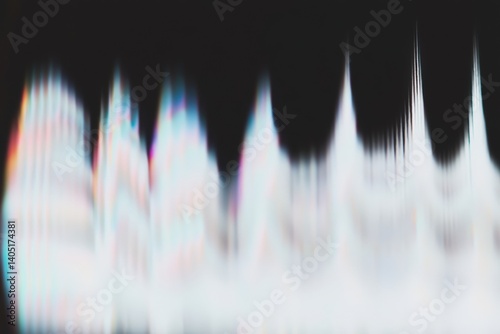 Abstract sound wave illustration