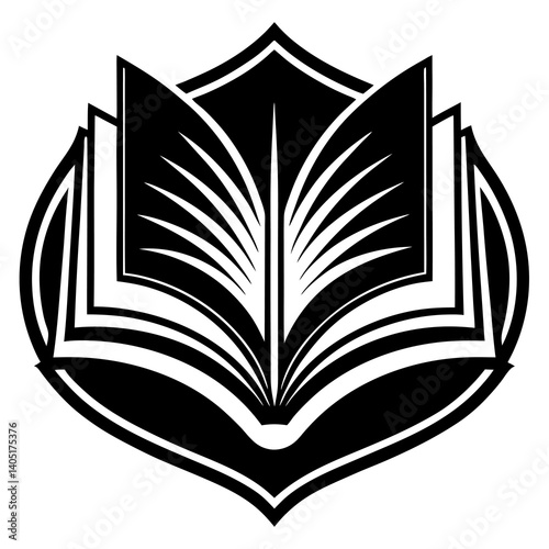 open book vector