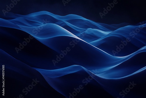 Mystical Blue Waves in the Dark
