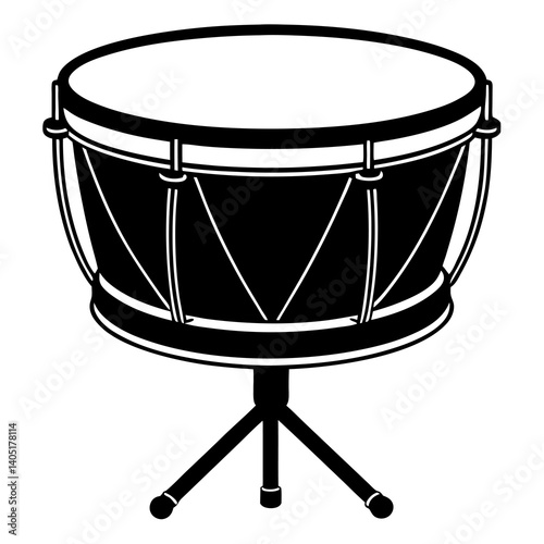 drum isolated on white